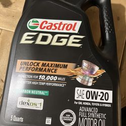 Unopened Motor Oil