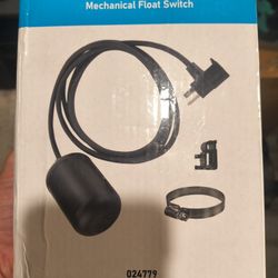 H2O Pro Mechanical Float Switch – New in Box – Fits 1/3 HP & 1/2 HP Sump Pumps
