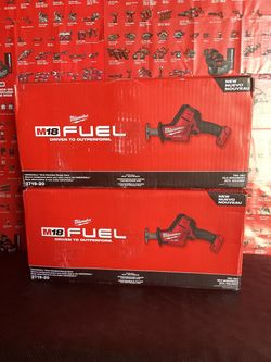 MILWAUKEE M18 FUEL 18V LITHIUM-ION BRUSHLESS CORDLESS HACKZALL RECIPROCATING SAW ( TOOL ONLY )