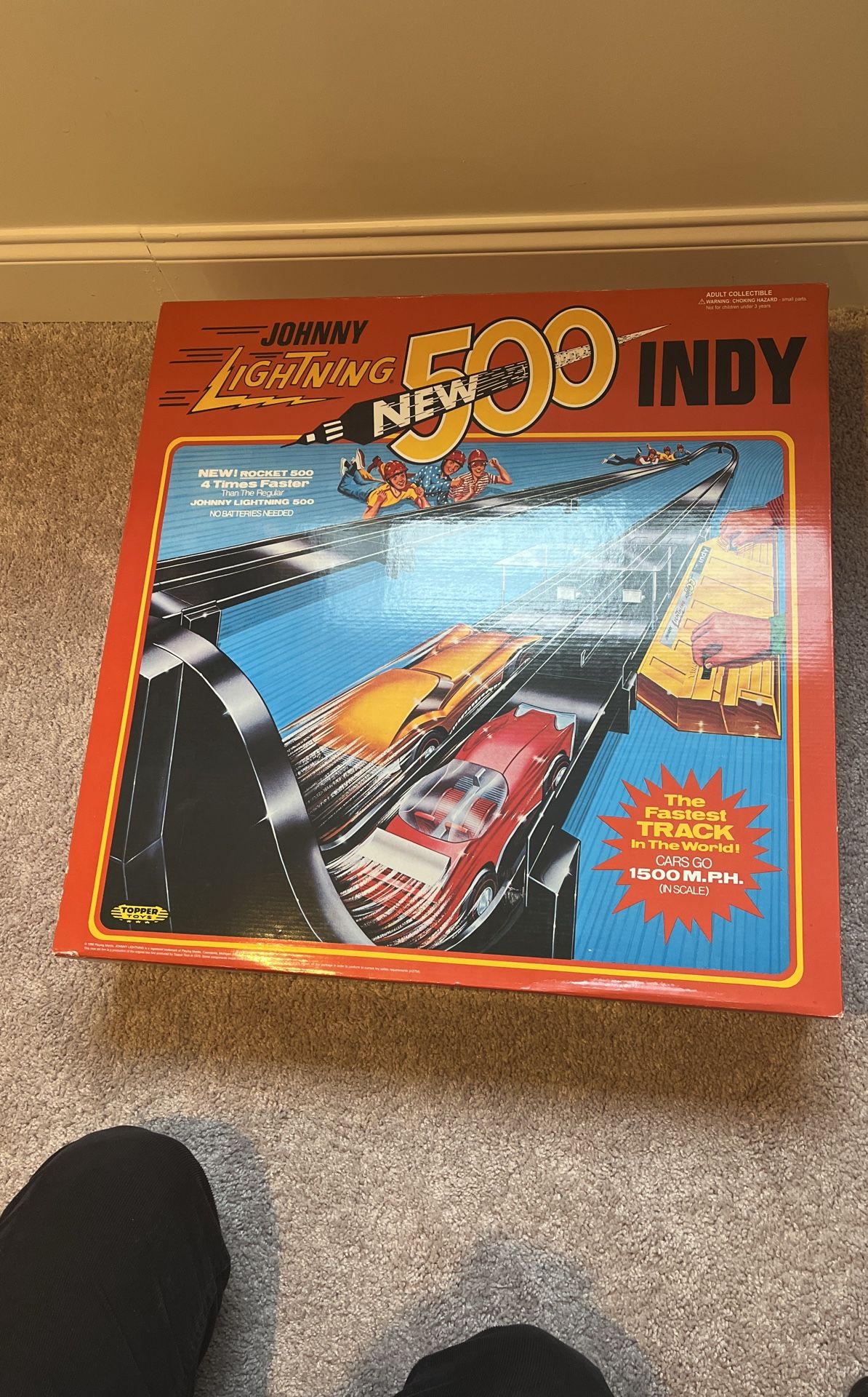 Johnny Lightning 500 Indy Race Track Vintage