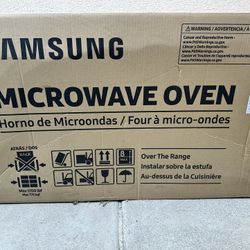 Never Used Samsung Microwave Oven