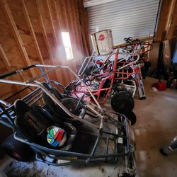 2 Yerf Dog Spiderbox-150cc engine.