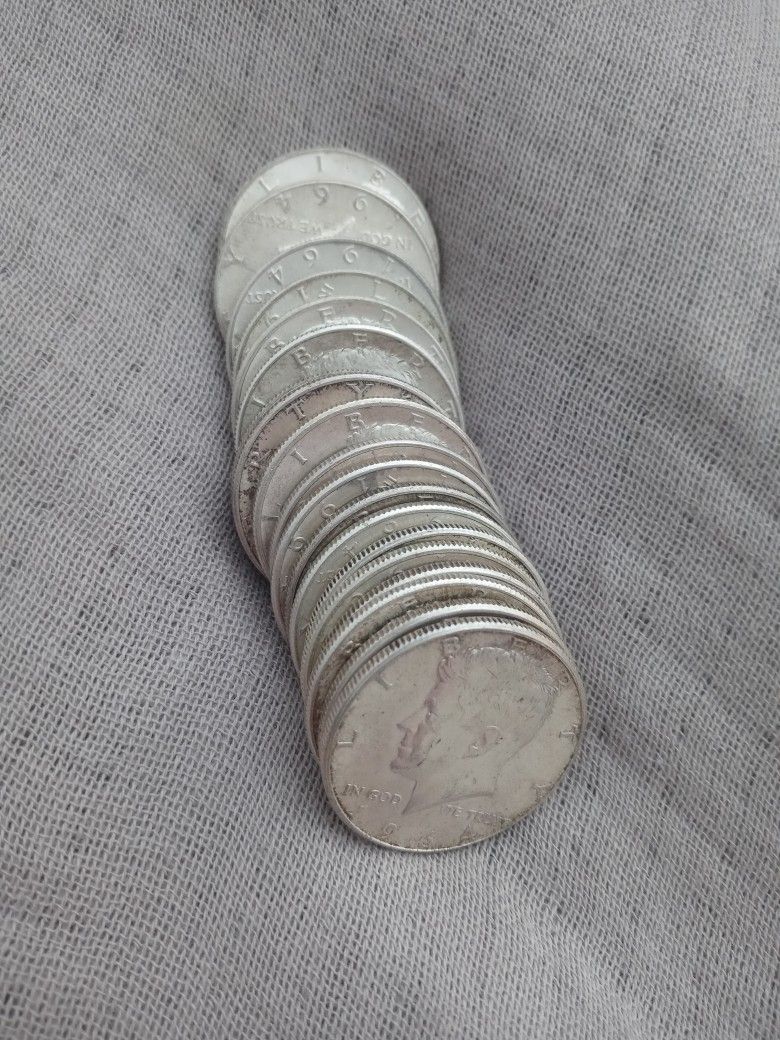 20 1964 Kennedy Half Dollars
