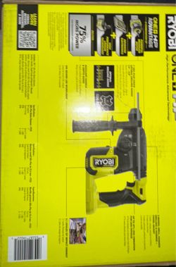 Ryobi ONE+ HP 18V Brushless Cordless 1 in. SDS-Plus Rotary Hammer Drill (Tool Only)
