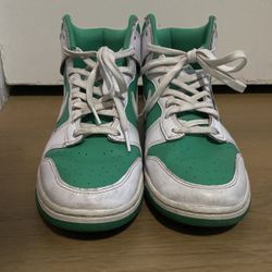 Green nike high top