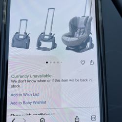 Travel Car Seat Dolly 