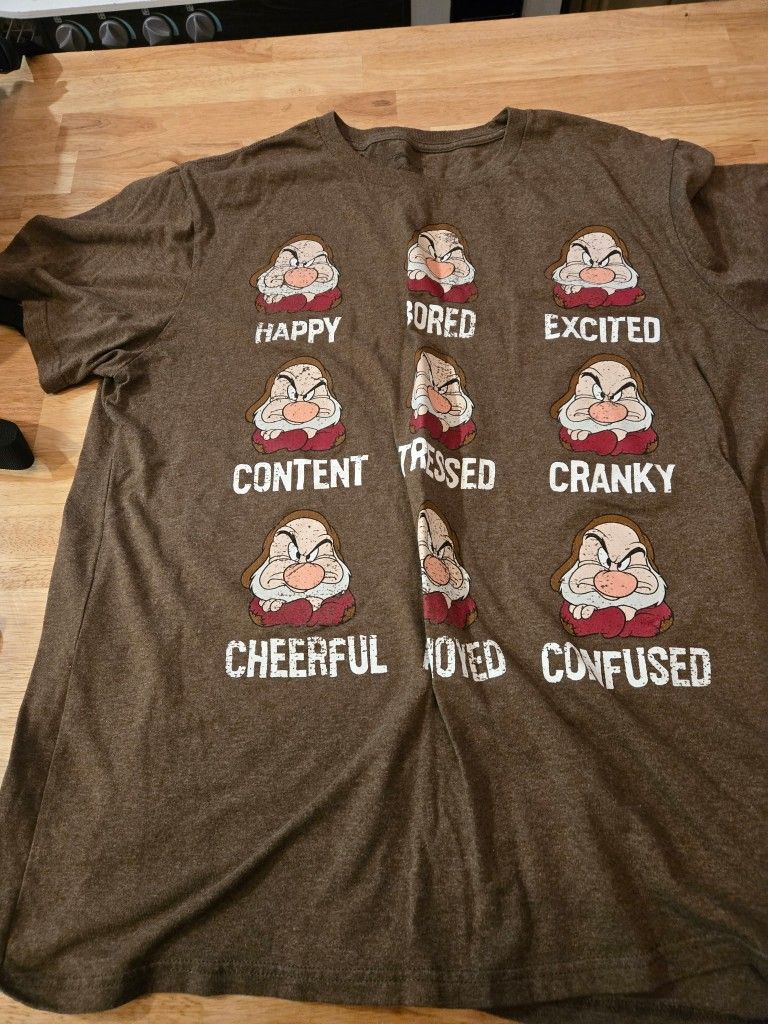 Disney Grumpy Shirts 