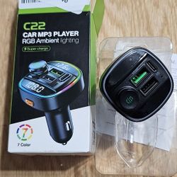 Car Fm Transmitter/charger 
