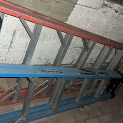 Werner Ladders 12 Foot And 6 Foot