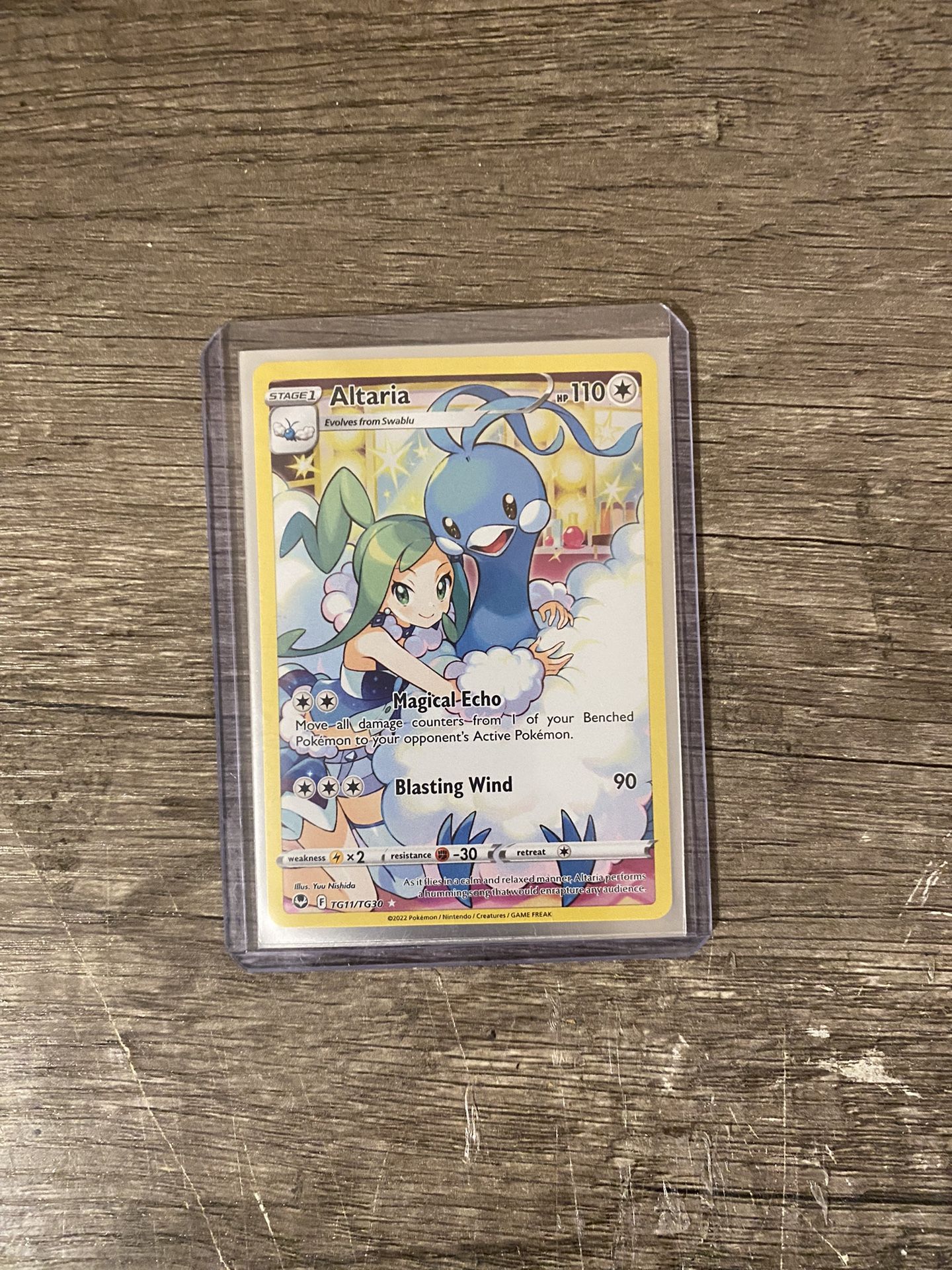 Pokémon TCG Altaria SWSH12: Silver Tempest Trainer Gallery TG11/TG30 Holo Ultra