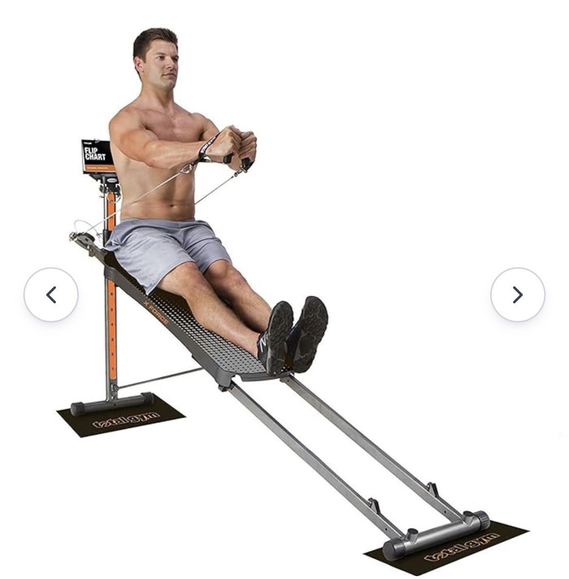 Total Gym X Force Total Workout Assembled