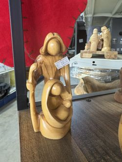 Olive Wood The Holy Family Different Prices By Item 