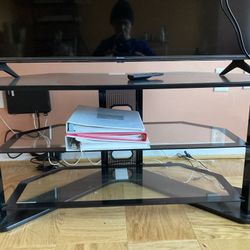 Tempered Glass TV Stand