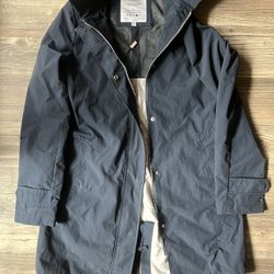 Hunter Navy Raincoat NWT