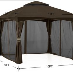 Steel Patio Gazebo 