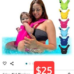 Baby Carrier  For Water And Land (PINK FLAMINGO)