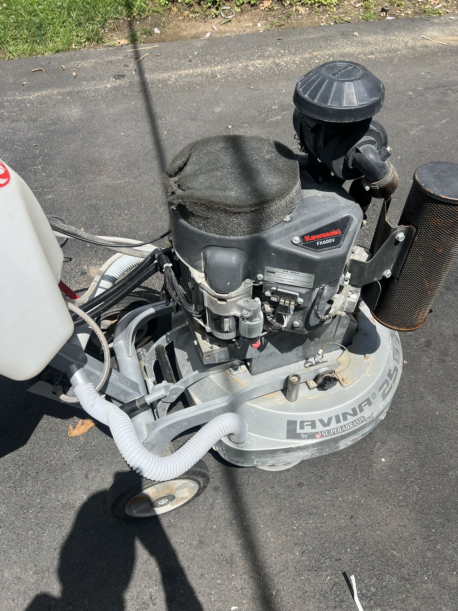 💥 Lavina 25G‑X Propane Concrete Grinder — Only 13 Hours!