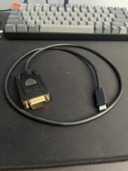 3 Foot VGA to USB C Video Cable