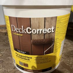 5 Gallon Bucket Deck Correct Redwood