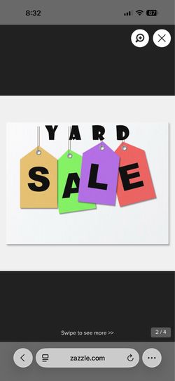 Yard Sale 07/11/26 and 07/12/26