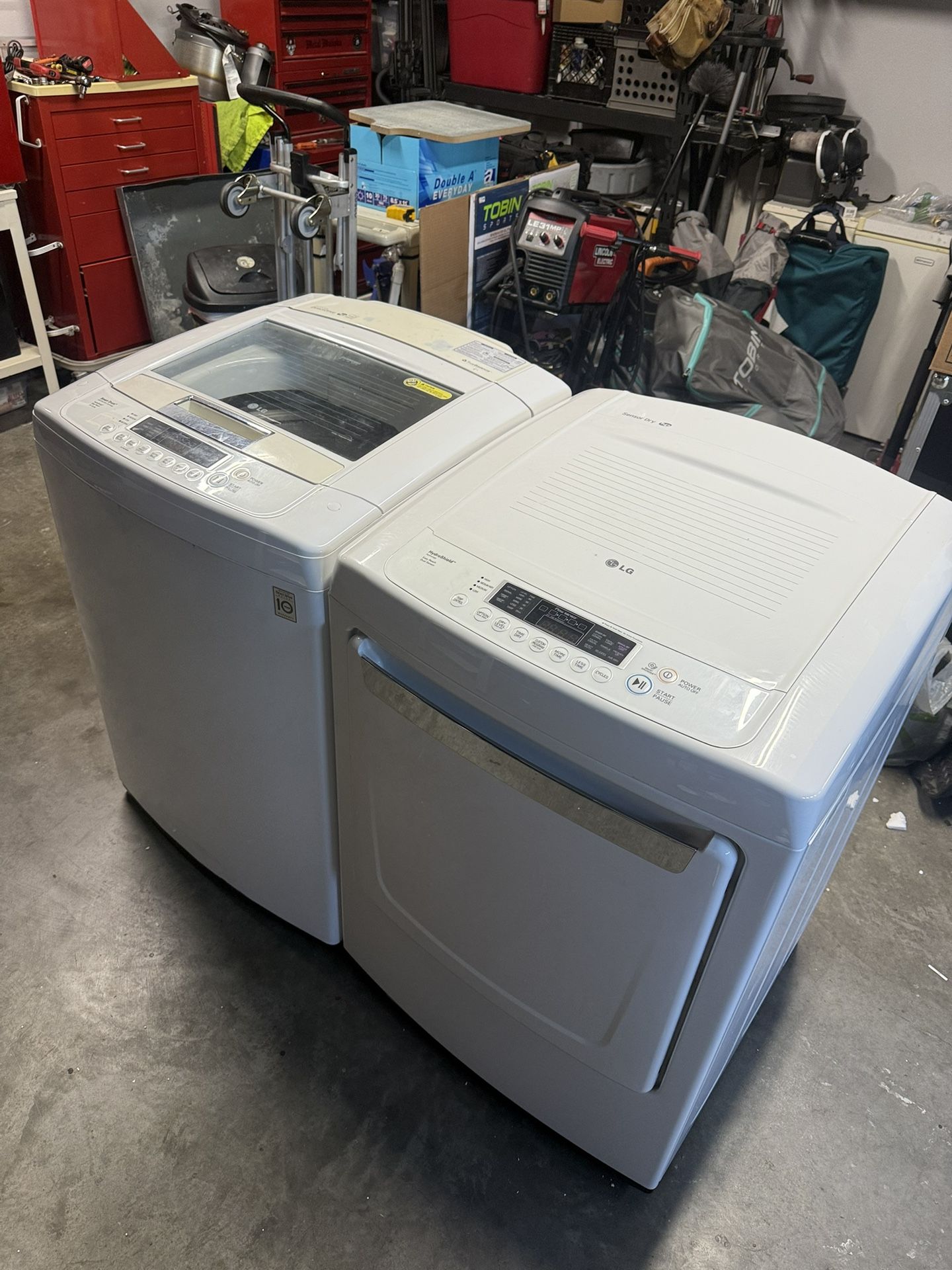 LG Washer And Dryer Set Or Single Both Electric