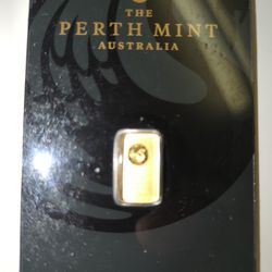 1g 24k Gold Bar - Perth Mint -  in Assay