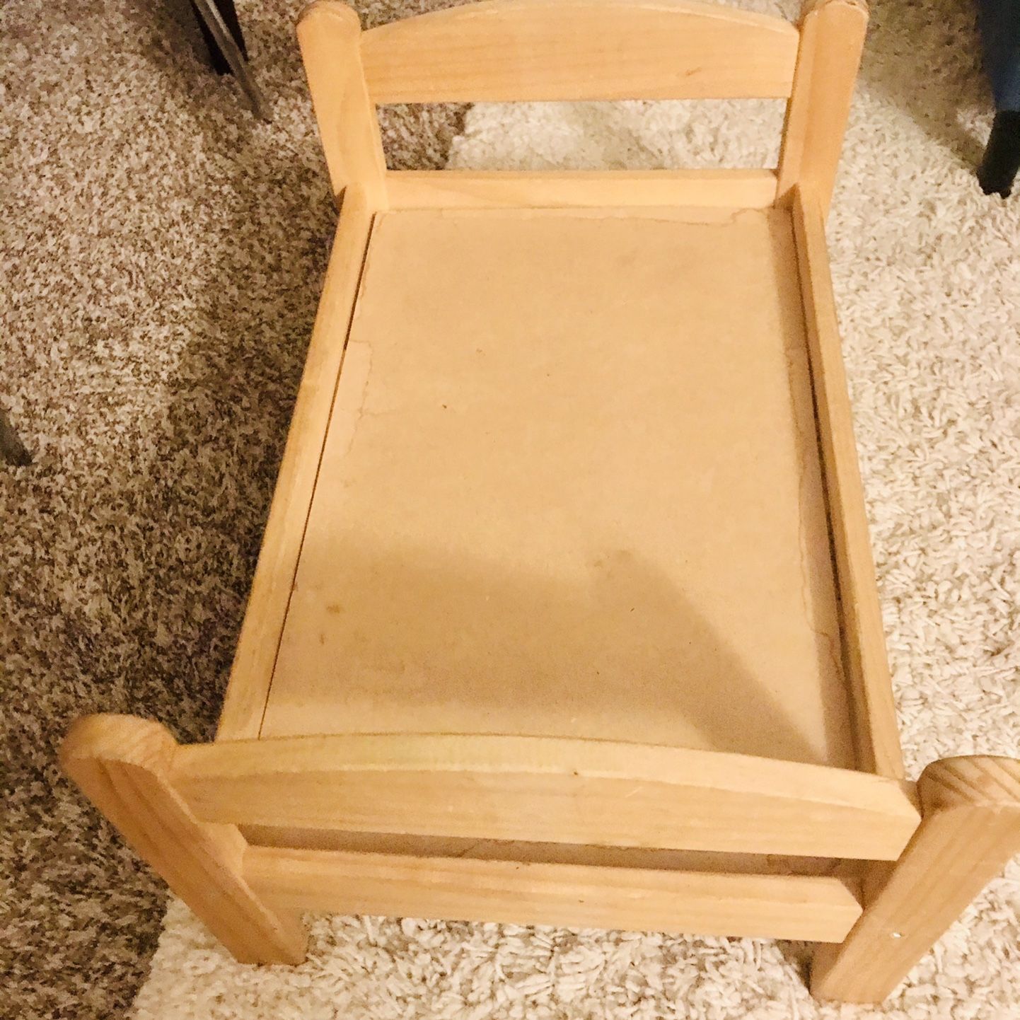 Gorgeous, Pine, American Girl Doll Bed- Very Sturdy, Large Sized 🛏️