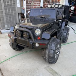 Battery Powered Jeep