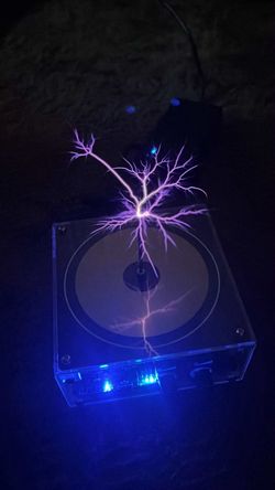 Mini Tesla Coil with Acrylic Case