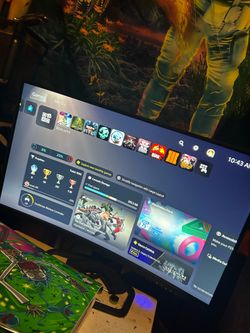 Sceptre 27 inch curved gaming monitor FHD 1080p, 240hz, display port, hdmi and built in speakers