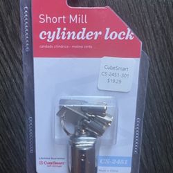 New Cylinder Lock For Storage