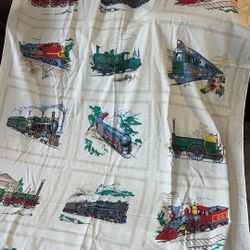 Train Designed Material Vintage $20