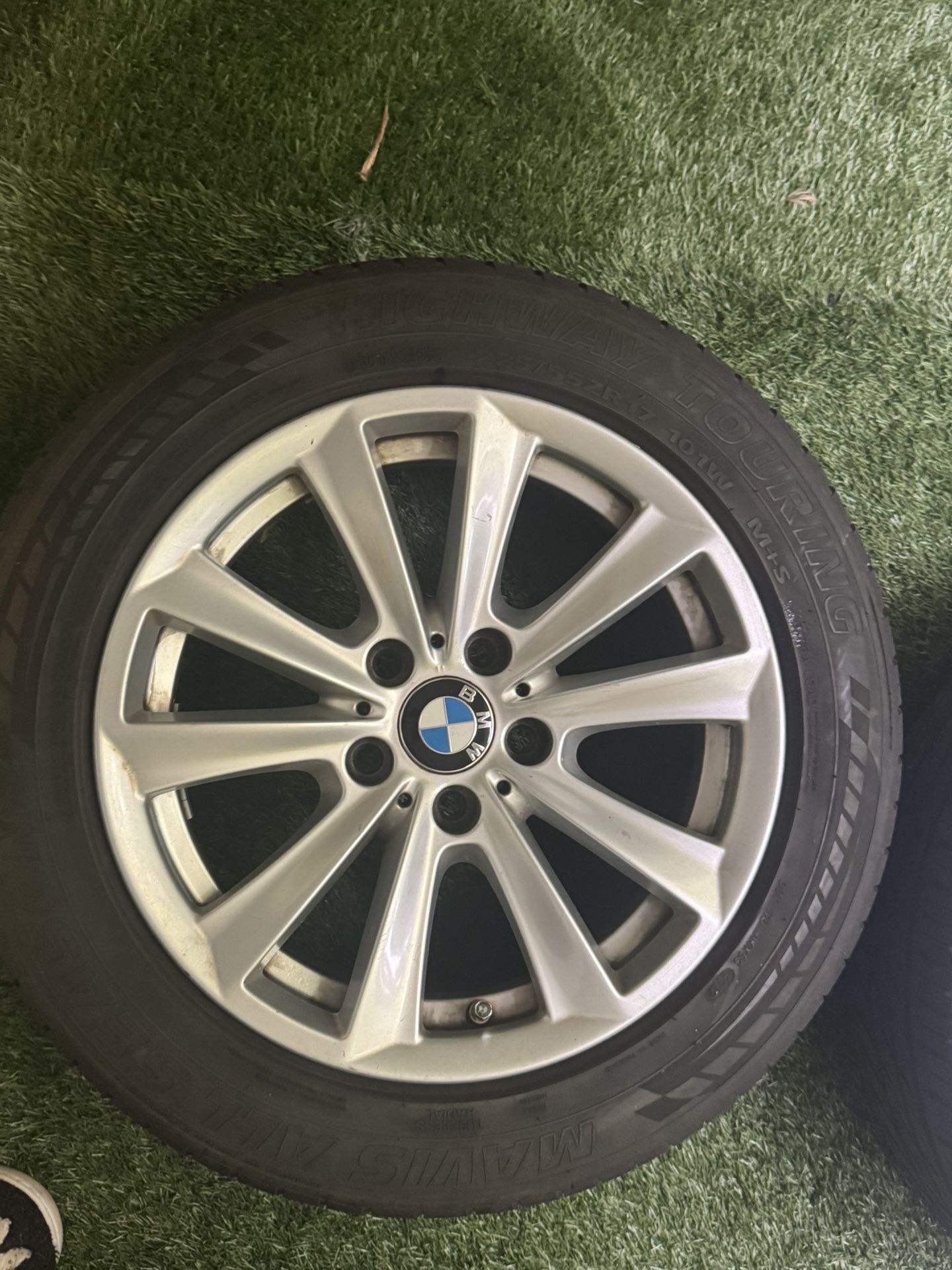 BMW 17” Rims With Tires