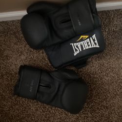 Boxing Gloves and Headset