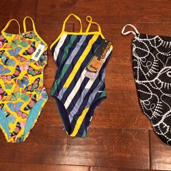 BRAND NEW 3 SPORTI WOMENS PRACTICE SWIMSUITS