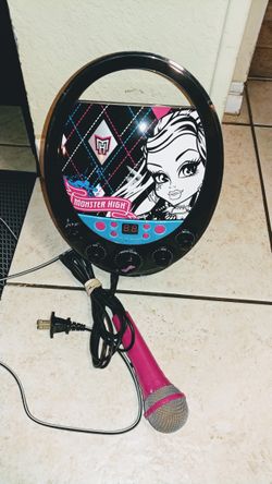 Monster High Karaoke Machine