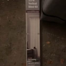 Vertical blind headrail and Blind kit FIRM ON PRICE