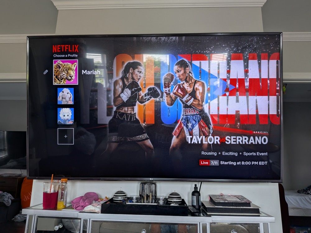 75-in LG Smart TV 150 Must Go Moving First Come First Serve