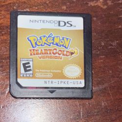 Pokémon Heart Gold  Nintendo Ds Game 