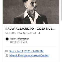 Cosa Nuestra World Tour tickets ( Miami & Orlando)