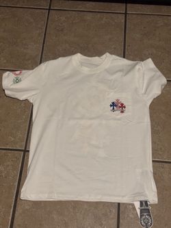 chrome hearts multicolor tee