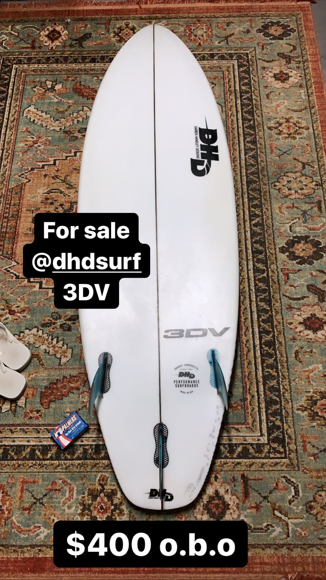 DHD Surfboard 3DV