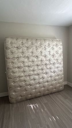 Seally posturepedic KING SIZE mattress and box springs