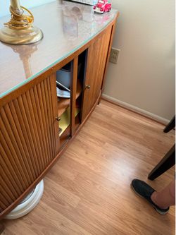 Beautiful Rolled Door Cabinet