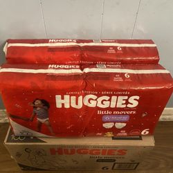 Case Of Kid’s Huggies Size 6