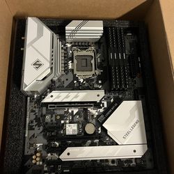 ASRock Z590 Steel Legend WiFi 6E + 32GB Corsair DDR4 RAM Combo