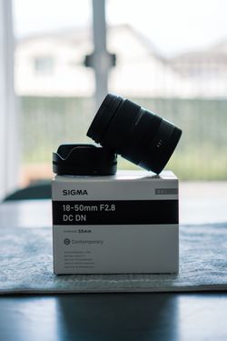 Sigma 18-50mm DC DN 2.8 Zoom Lenses for Sony E-mount