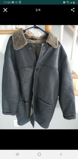 Mens leather jacket