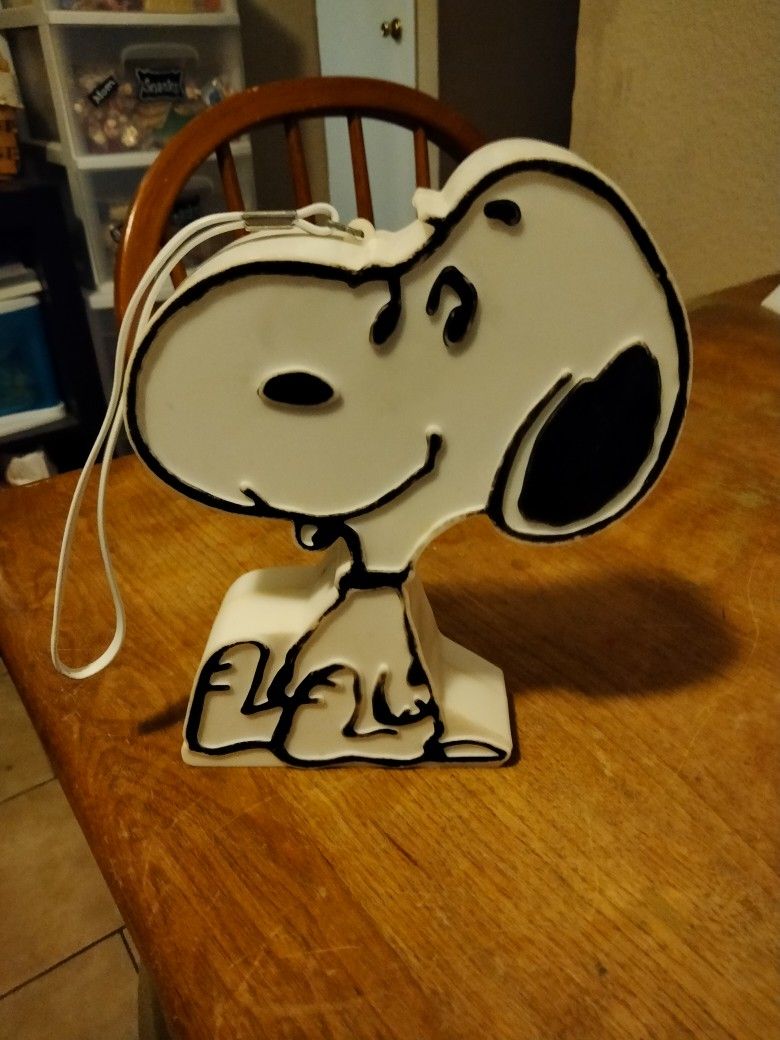 Very Rare Vintage 1974 Working Snoopy AM Radio $20 Do You Think