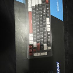 75% Gaming keyboard with red switches